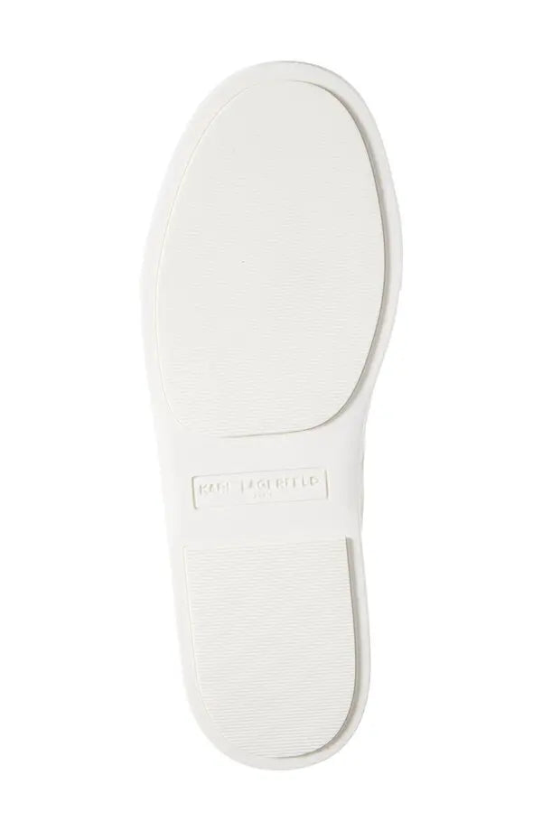 KARL LAGERFELD PARIS 
Cyrilla Knit Sneaker - Ecru size 36