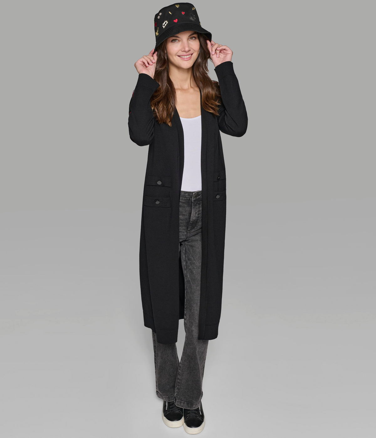 LONG KARL CARDIGAN