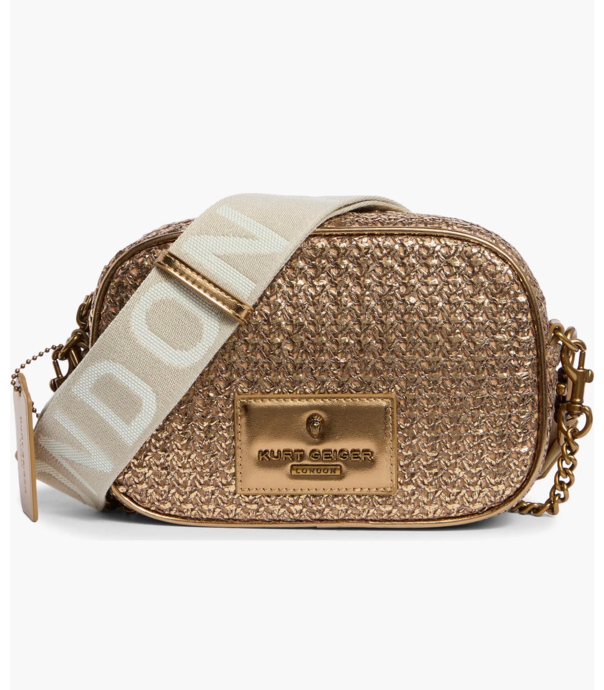 Kurt Geirger London Chiswick Raffia Camera Bag