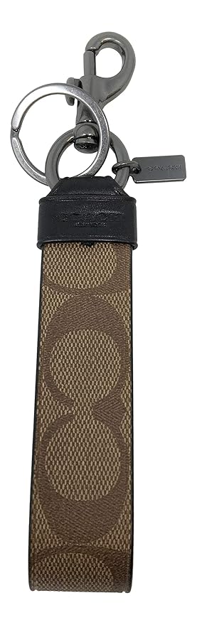 Loop Key Fob In Signature Canvas