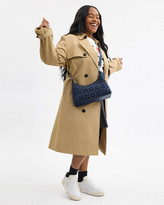 Coach Juliet Shoulder Bag In Signature Denim