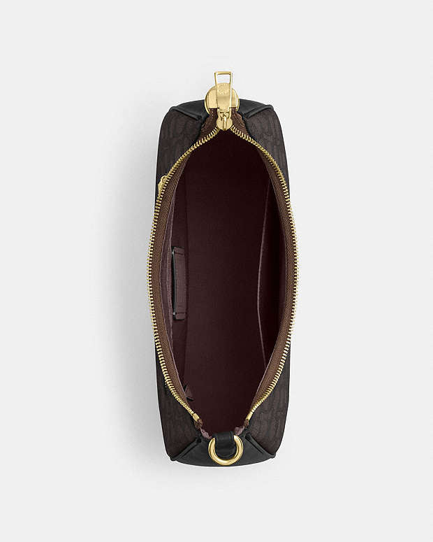 Coach Teri Hobo Bag In Signature Canvas