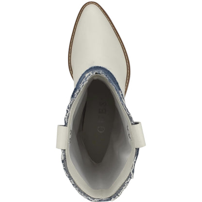 Guess Women's Raegan Western Boot size 9M in jeans