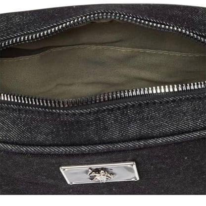 US Polo ASSN denim Classic Zip Crossbody Bag