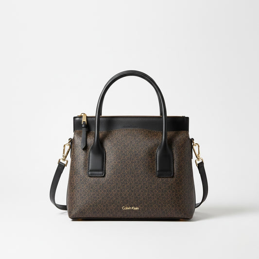 Calvin klein brown tote bag