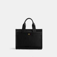 Coach Cargo Tote Bag 26 leather in black