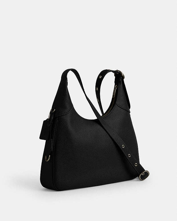 Coach Ella Shoulder Bag in Black