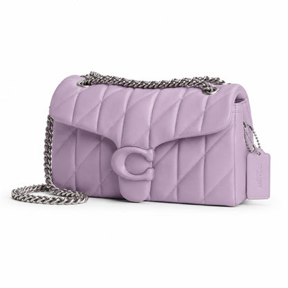 Coach Tabby Shoulder Bag 26 with Pillow Quilting in Lavender