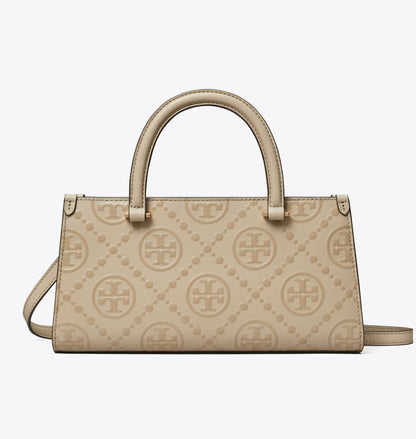 Tory Burch T MONOGRAM EMBOSSED SMALL EAST-WEST TOTE