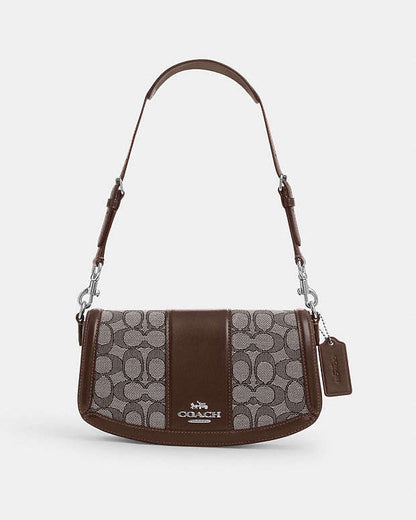 Coach Andrea Shoulder Bag In Signature Jacquard