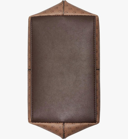 Calvin Klein Women's Granite Crossbody Bag khaki brown