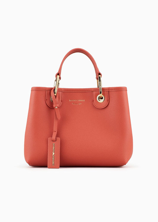 Small MyEA shopper bag with deer print Emporio Armani