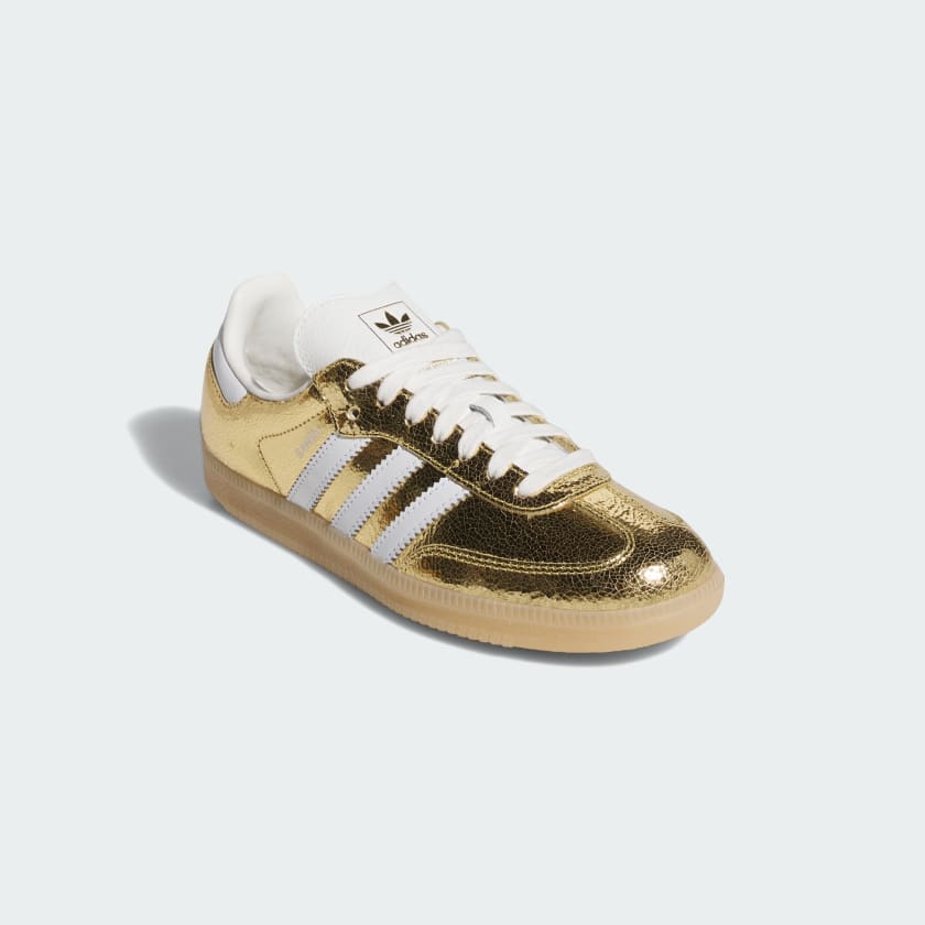 ADIDAS SAMBA OG SHOES IN GOLD