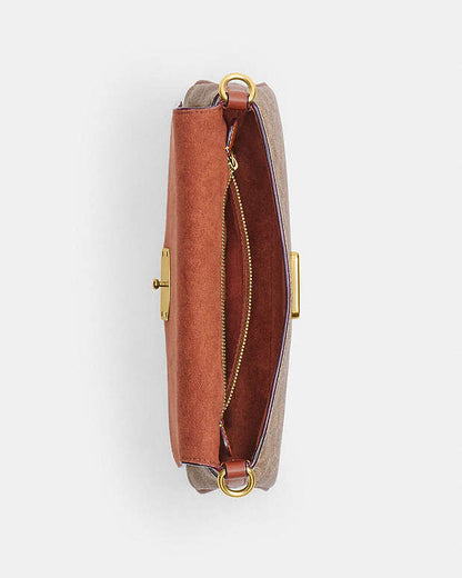 Coach Jet Shoulder Bag in signature canvas