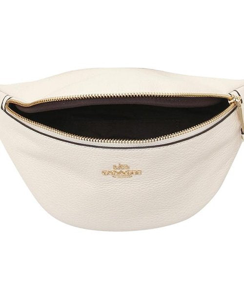 Coach waist Bag Women's Body Bag/Waist Plain Chalk White