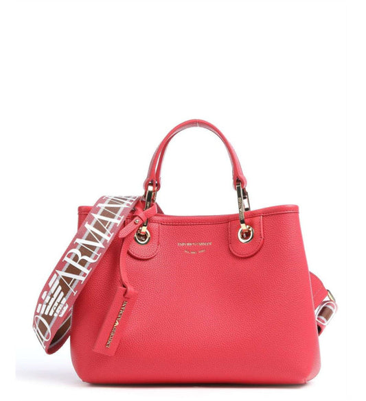 Small MyEA shopper bag with deer print Emporio Armani