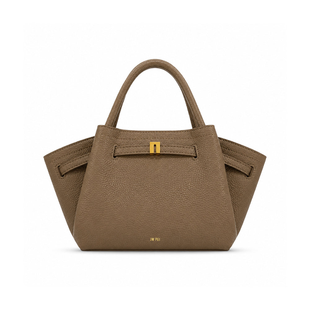 JW PEI Hana Mini Tote Bag In Mud Gray