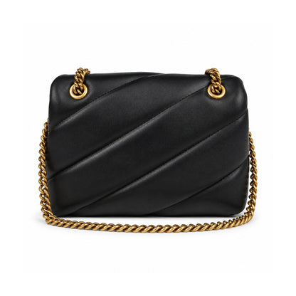 PINKO Large Love Bag Puff Maxi Quilt Jewel in Black