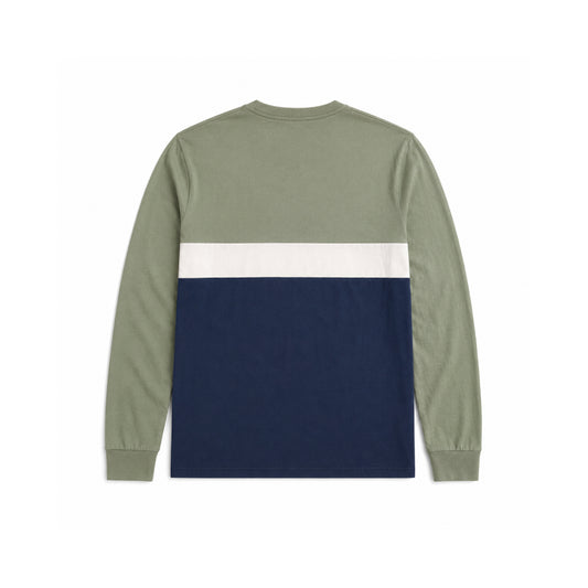 Hollister Men's T-Shirt Colorblock Long-Sleeve