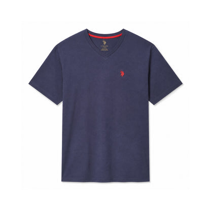 U.S. Polo T-Shirt Assn. Navy Blue Cotton Crewneck