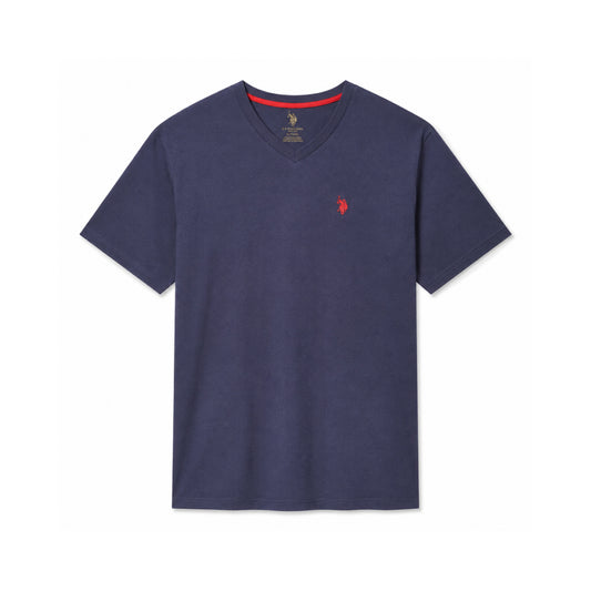 U.S. Polo T-Shirt Assn. Navy Blue Cotton Crewneck