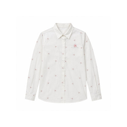 Beverly Hills White Button-Down Shirt