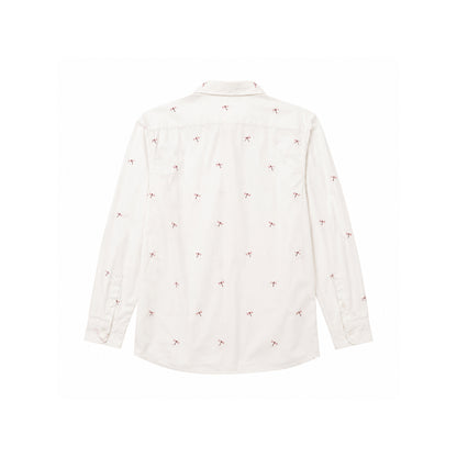Beverly Hills White Button-Down Shirt