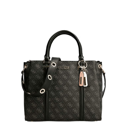 Guess Borsa a mano Washington Black Multi Color label BLACK/MULTI