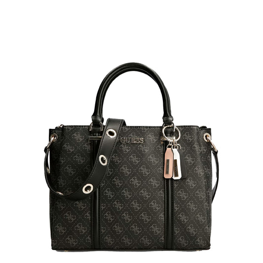 Guess Borsa a mano Washington Black Multi Color label BLACK/MULTI