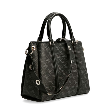 Guess Borsa a mano Washington Black Multi Color label BLACK/MULTI