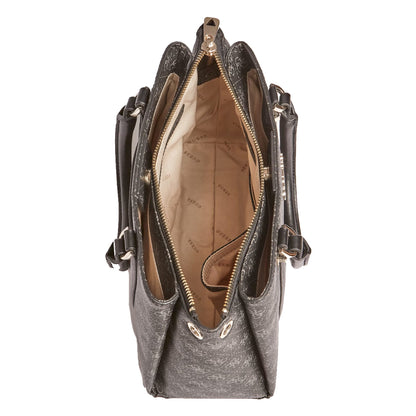 Guess Borsa a mano Washington Black Multi Color label BLACK/MULTI