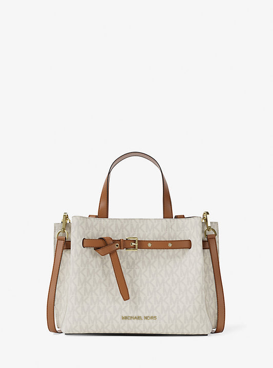 MICHAEL MICHAEL KORS
Emilia medium Signature Logo Satchel