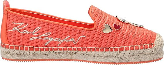 Karl Lagerfeld Paris Embellished Slip On Espadrilles size 9