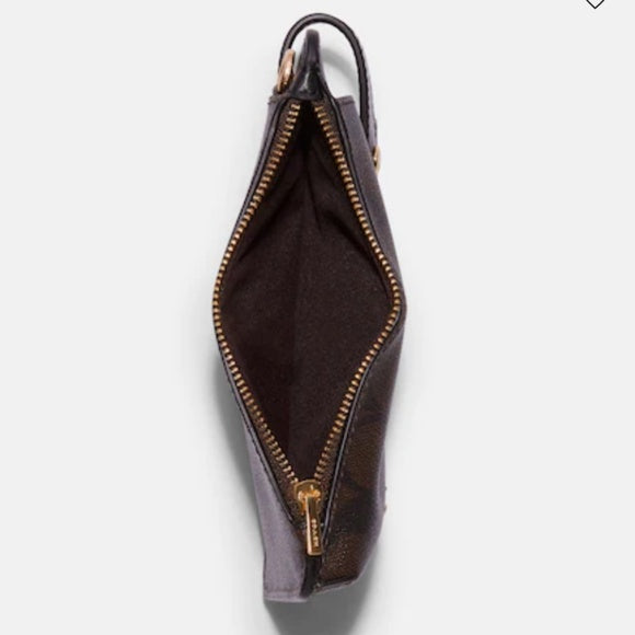 Coach Phone Crossbody In Signature Canvas