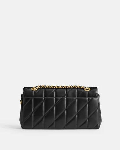 Coach Tabby Shoulder Bag 26  With Pillow Quilting black