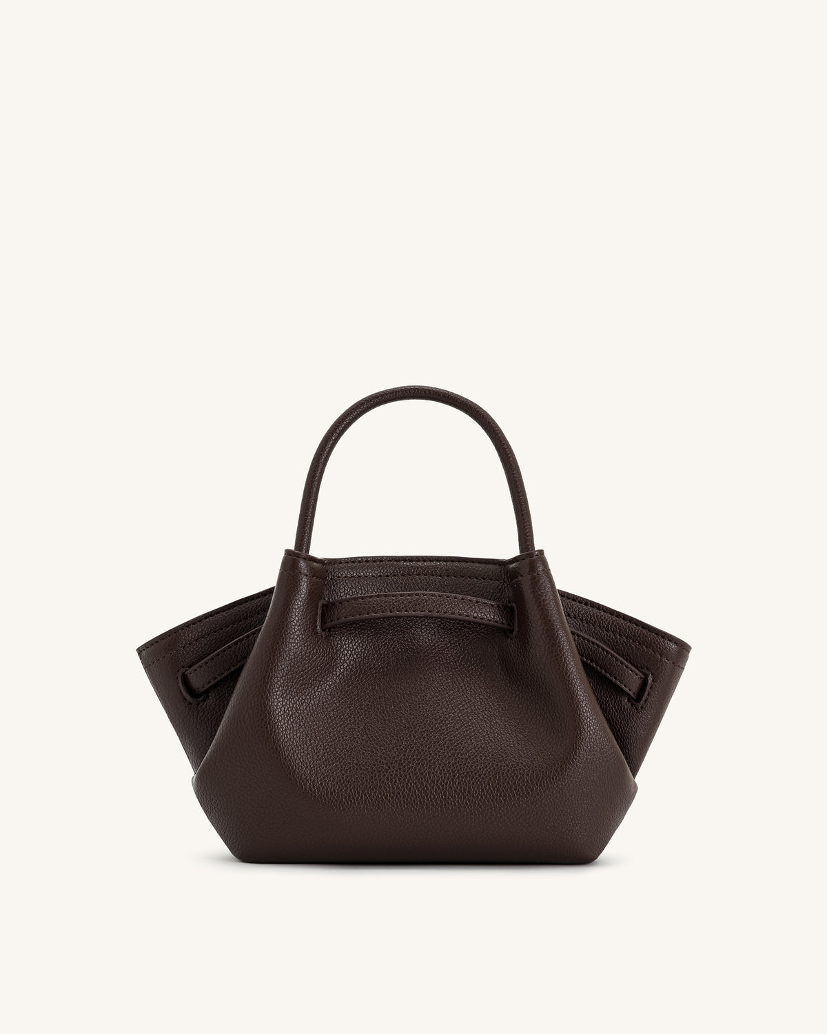 JW PEI Hana Mini Tote bag in dark brown.