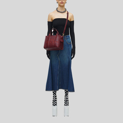 The leather small tote bag Marc Jacobs