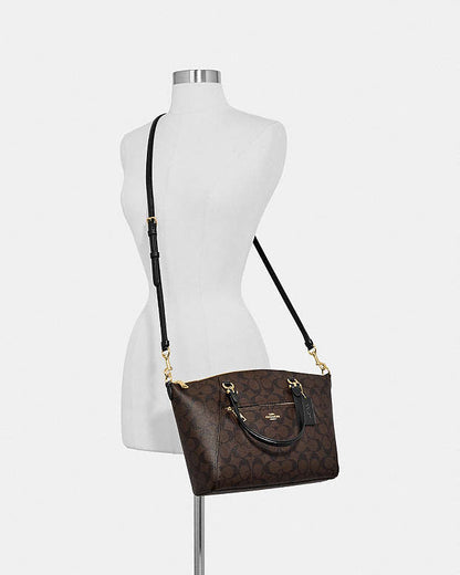 Coach Prairie Satchel In Signature Canvas