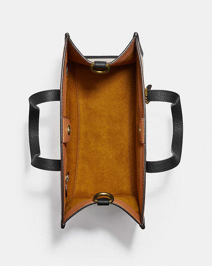 Field Tote 30 In Colorblock With Coach Badge