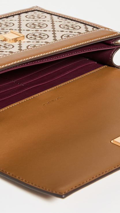 Tory Burch T Monogram Small Jacquard Shoulder Bag