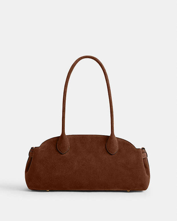 Coach Empire Carryall Bag 34 in suede