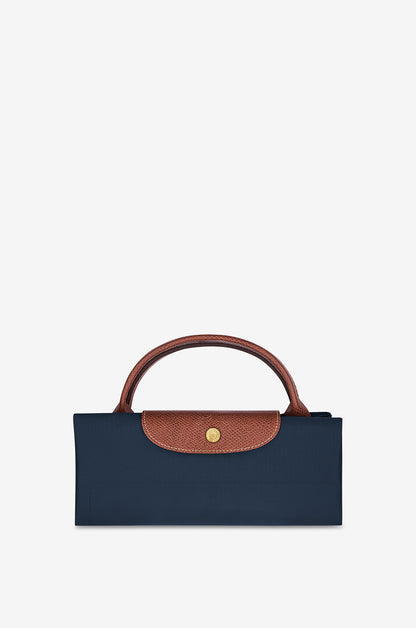 LongChamp Le Pliage Original M Russian canvas and leather travel bag