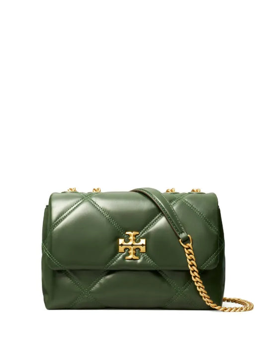 TORY BURCH KIRA DIAMOND QUILT SMALL CONVERTIBLE SHOULDER BAG