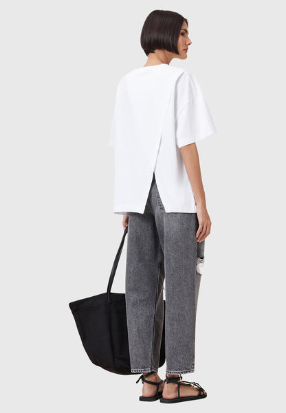 AllSaints AVRI TEE Print T-Shirt Size Large