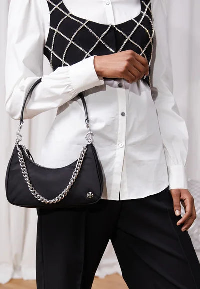 TORY BURCH MERCER SMALL SHOULDER - HANDBAG