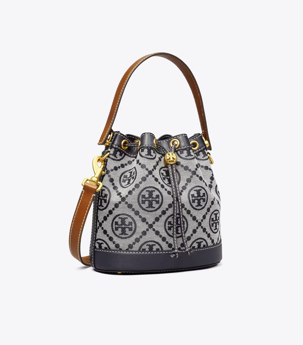 Tory burch T MONOGRAM BUCKET BAG