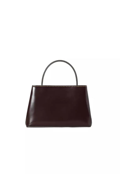 Tory Burch Britten Top Handle Bag Burgundy