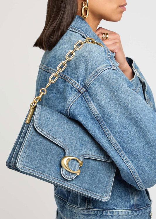 Coach Tabby Denim Shoulder Bag