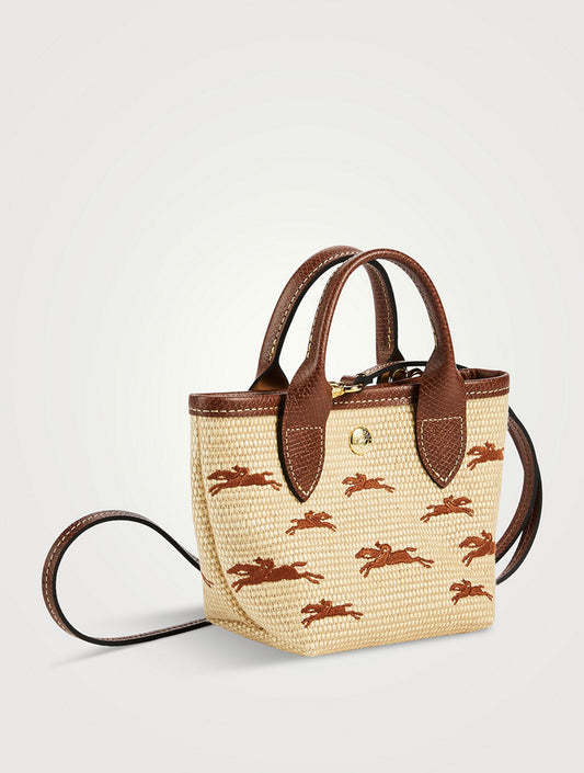 LONGCHAMP XS Le Panier Pliage Top Handle Bag