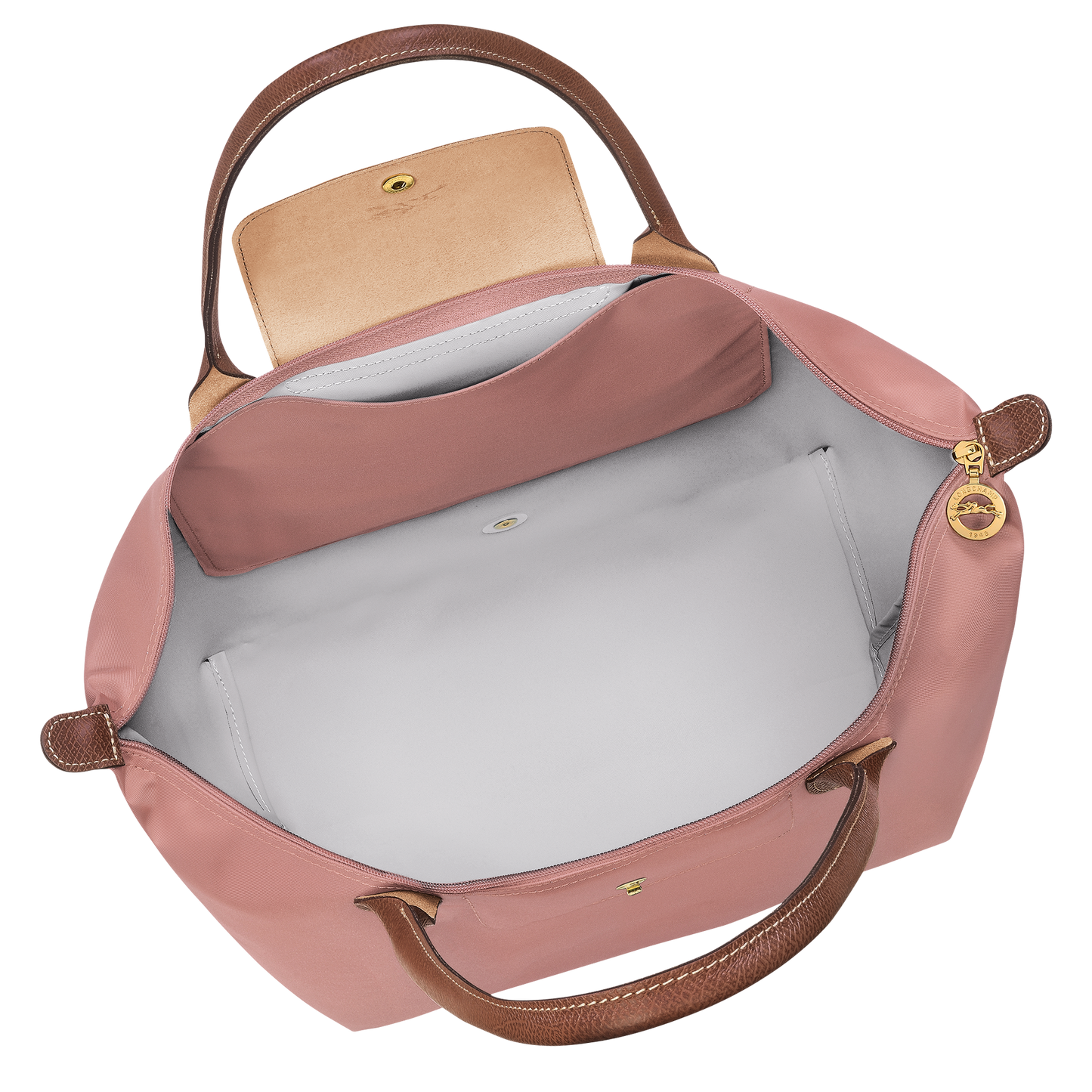 Longchamp le pliage original large tote bag in pink tea